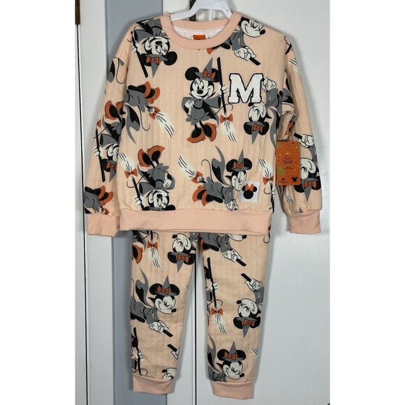 Disney Minnie Mouse Halloween Outfit Set Sz 6 Girls - Picture 1 of 9
